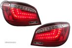 Stopuri LED Bar BMW Seria 5 E60 LCI (2007-2010) Rosu Clar- livrare gratuita - 6