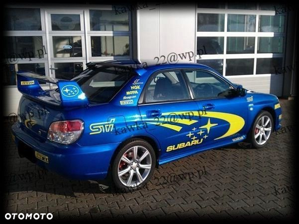 SUBARU IMPREZA STI WRX LOTKA SPOJLER DASZEK PODKŁA - 2