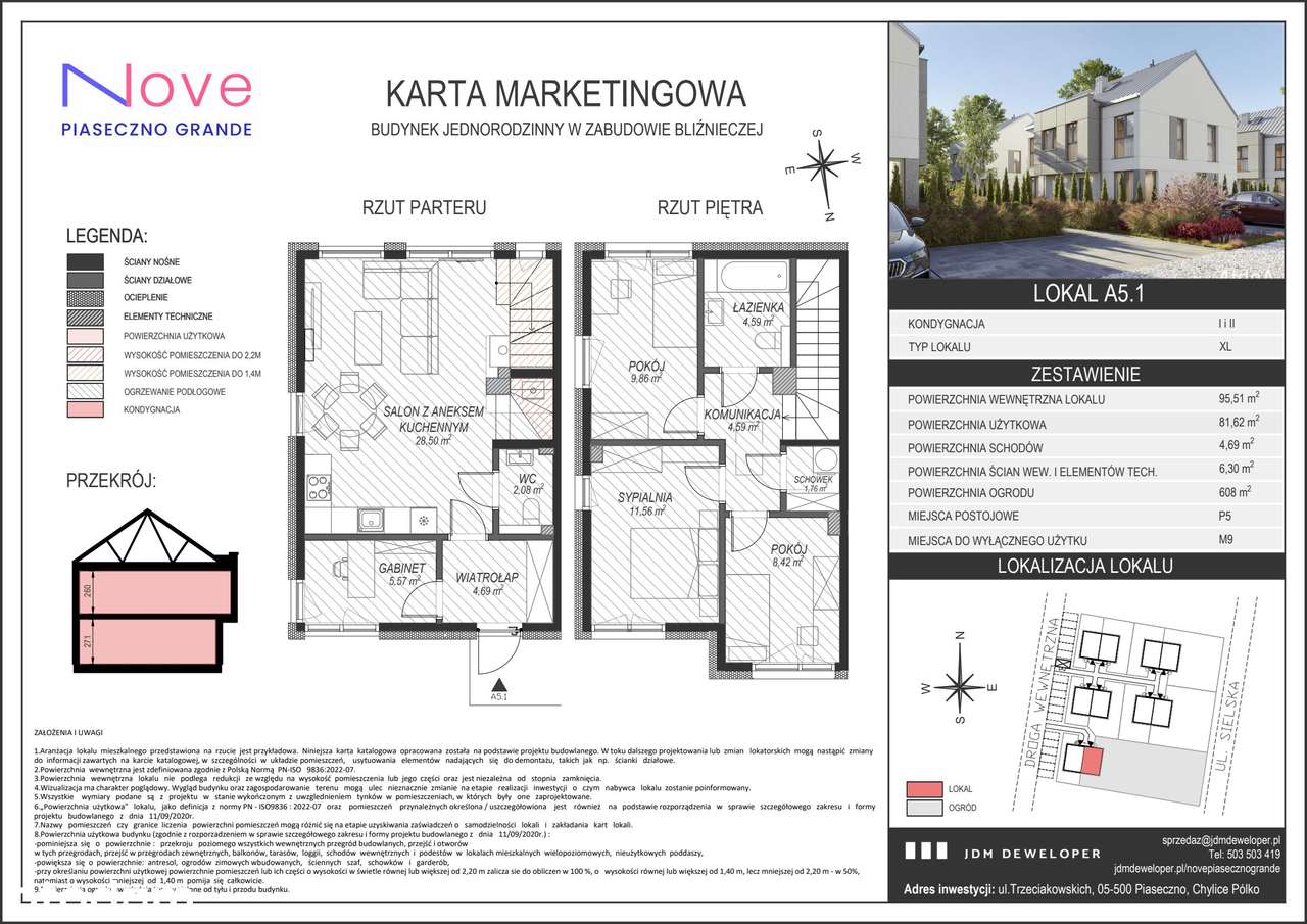 5-pokojowy dom 81m2 + ogródek Bez Pośredników - Pełny obrazek: 2/7