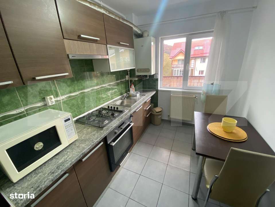 Apartament 2 camere, deco, 55 mp, balcon 8 mp et intermediar, Roata Fa - Imagine principală: 5/10