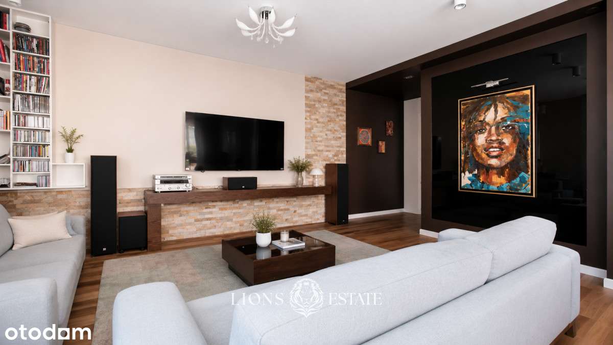 Czteropokojowy apartament na zielonym Mokotowie