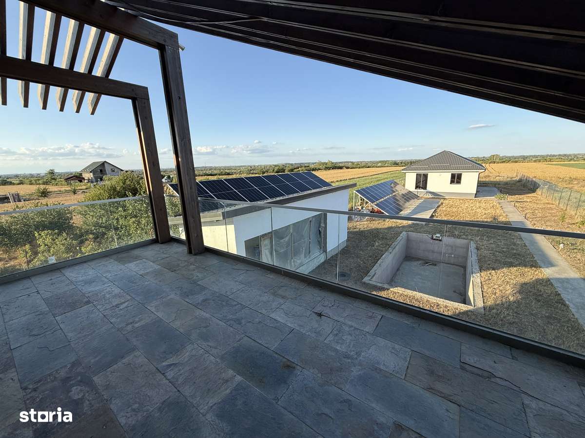 VÂNZARE VILĂ + Căsuță|Panouri Solare|Foisor|Piscina|Adunatii Copaceni - Imagine principală: 5/11