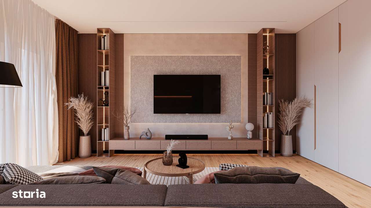 Apartament premium 2 camere cu balcon generos și 2 parcări incluse!!! - Imagine principală: 3/14