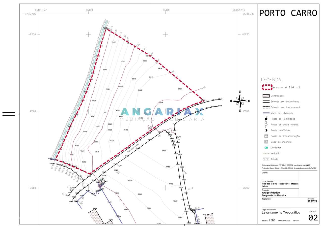 ANG1017 - Terreno de 4174m2 à Venda em Maceira, Leiria - Grande imagem: 3/12