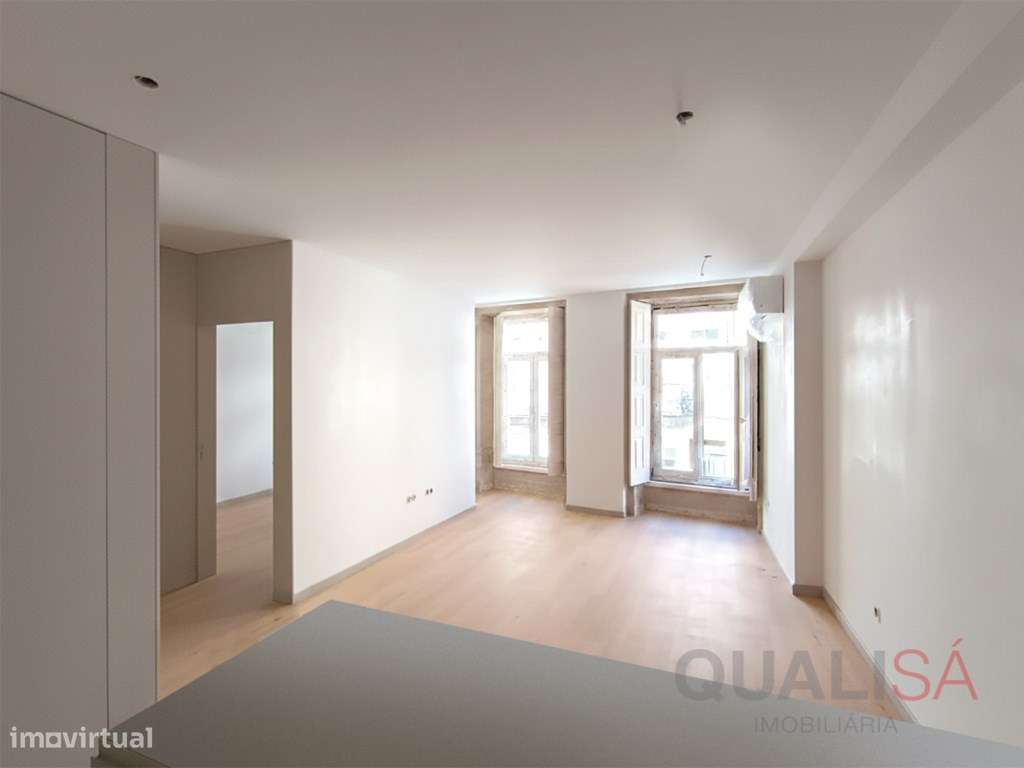 Apartamento T2 novo com terraço localizado na Rua dos Chãos, em ple... - Grande imagem: 2/24