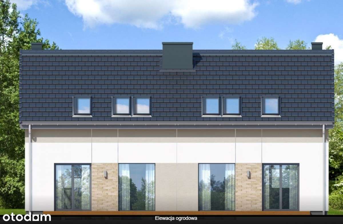 Przytulna połowa bliźniaka 5 pokojowy Bojano-12