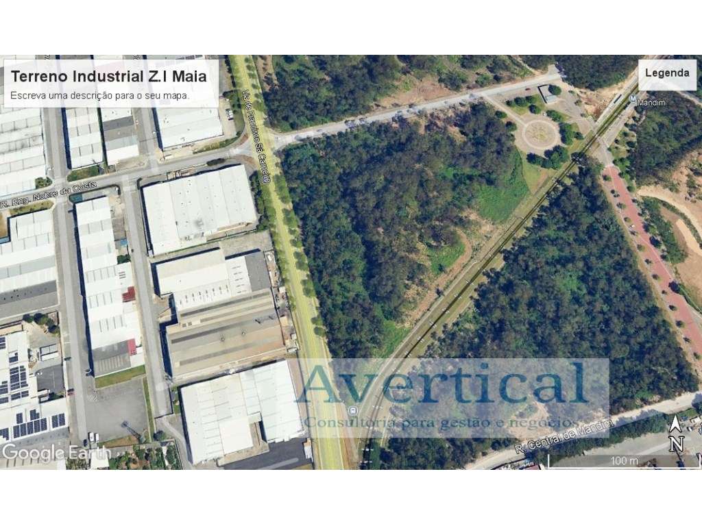 Terreno Industrial ZI Maia com PIP aprovado para 6000m2 armazéns.-1