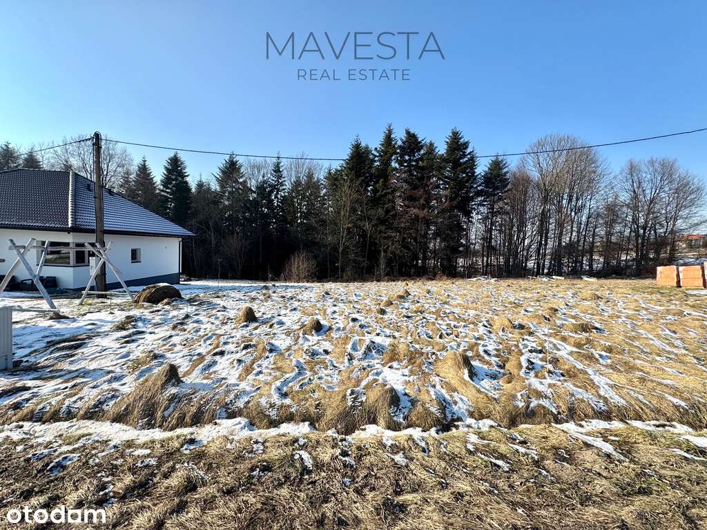 Działka budowlana w sąsiedztwie zagajnika-0
