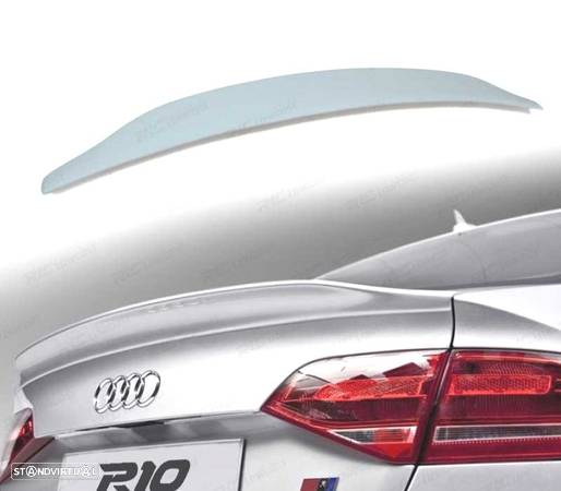 AILERON SPOILER TRASEIRO PARA AUDI A4 B8 07-15 LOOK S4 - 1