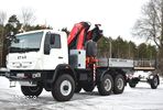 Star MAN 266 6x6 HDS DŹWIG ŻURAW HMF 2220 K5 ENERGETYKA 8 TON bez Gwarancdji KOSZ - 39