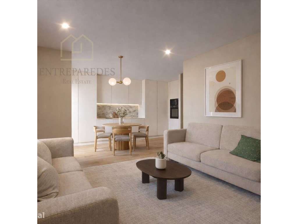 Apartamento T2 Novo - Metro do Marquês - Empreendimento Portas do M...-1