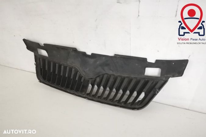 Grila Centrala Originala In Stare Buna Skoda Fabia 5J 2007 2008 2009 2010 5J0853668B - 6