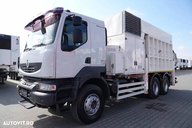 Renault KERAX 450 / 6x4 / MTS SAUGBAGGER 3A11T / EVALUAREA / ÎNCĂRCĂTORUL VACUUM / WUKO / CIOAN / RADIOCOMANDĂ - 3