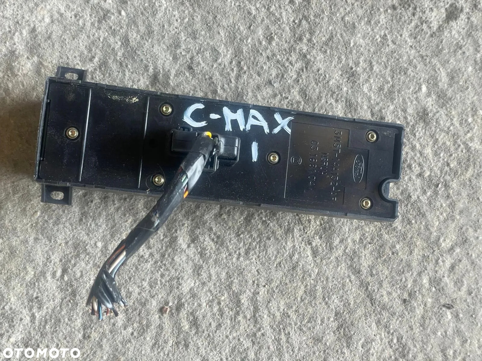 Przełącznik panel szyb lusterek lewy przód przedni Ford C-Max I MK1 1 3M5T-14A132-AF - 2