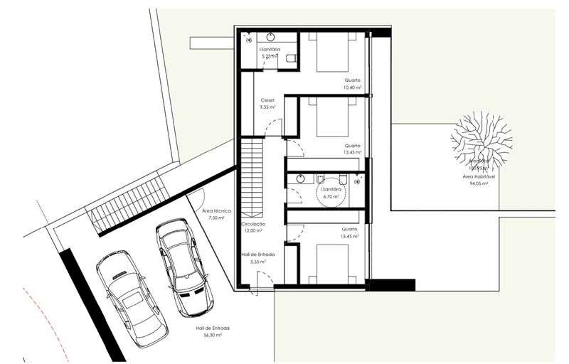 Moradia individual v3 com piscina interior - Grande imagem: 5/5