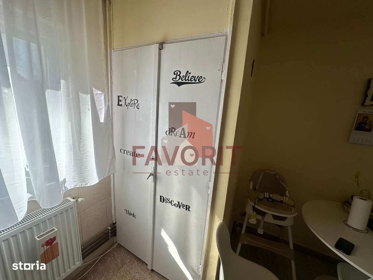 3 camere | centrala proprie | etaj intermediar | mobilat si utilat |-14