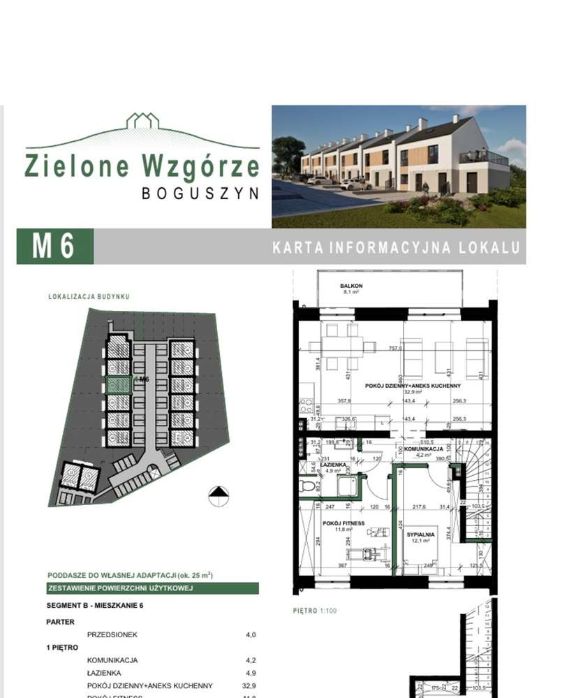 Mieszkanie dla rodziny - 4 pokoje | Ogród | Balkon | Poddasze - View 3