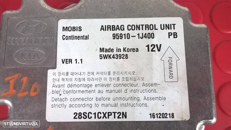 Centralina de Airbag - 95910-1J400 [Hyundai i20 (PB, PBT)] - 2