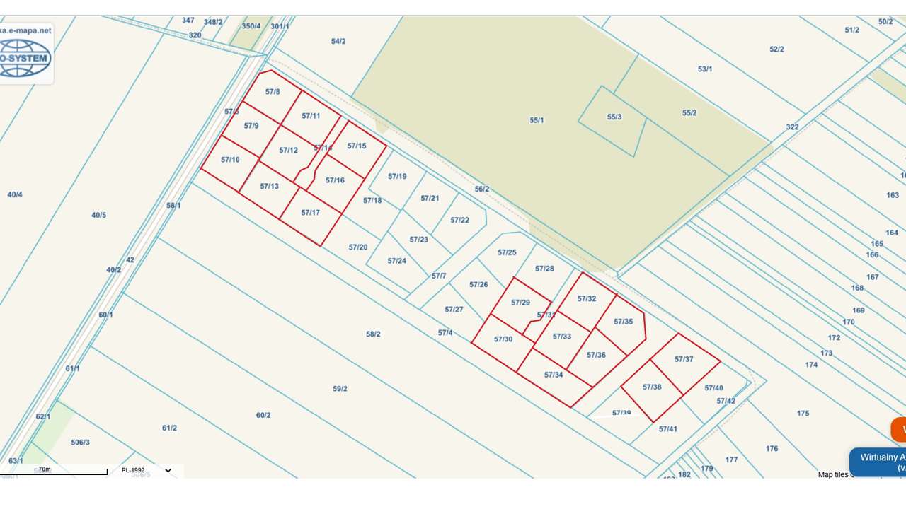 Krępa/Radomsko działki budowlane MPZP przy lesie dojazd asfaltowy !!!-5