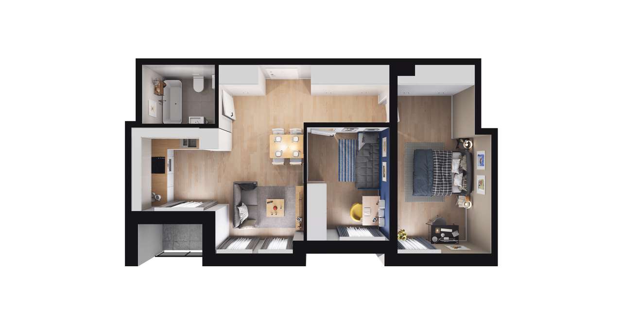 Nowa 32 | mieszkanie 2-pok. | 4 - Pełny obrazek: 3/9