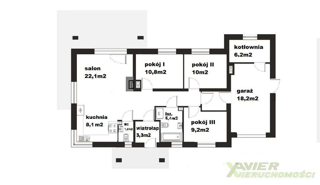 Marianów - Kampinos Nowy dom. Salon plus 3pokoje-9