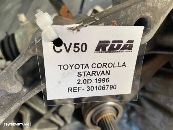 CV50 Caixa De Velocidades Toyota Corolla 2.0D De 1996 Ref- 30106790 - 5