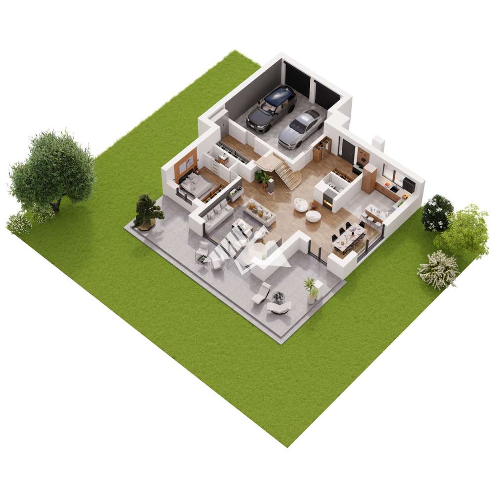 Harris Residence | 311 m² | Błękitna Fala - Pełny obrazek: 5/17