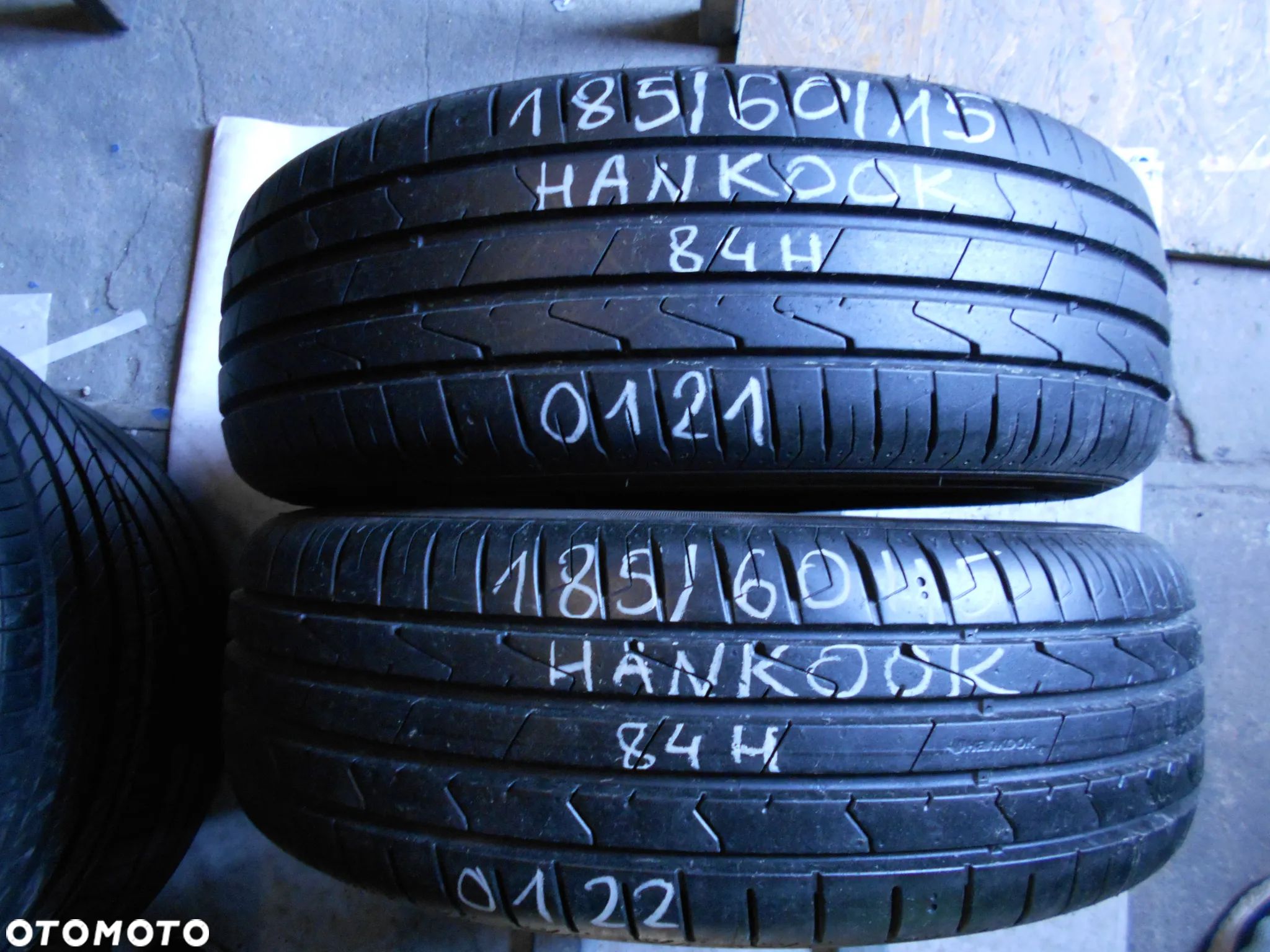 OPONA POJEDYNKA  185/60R15 HANKOOK VENTUS PRIME 3 DOT 0121 8MM - 1