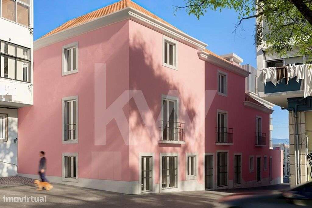 Apt Novo T2 c/Logradouro, 800m do Term. Fluvial de Cacilhas, Almada, i - Grande imagem: 3/20