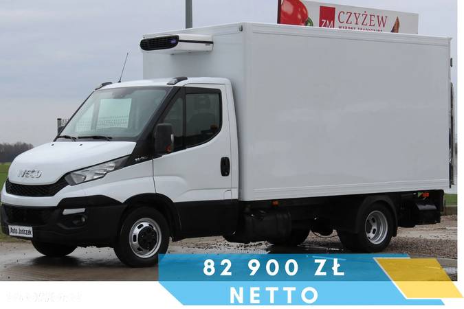 Iveco Daily 35C15 3.0 HPI Chłodnia + winda 1000kg 6 palet + boczne drzwi **KLIMA**Sprowadzony**2015R** - 1