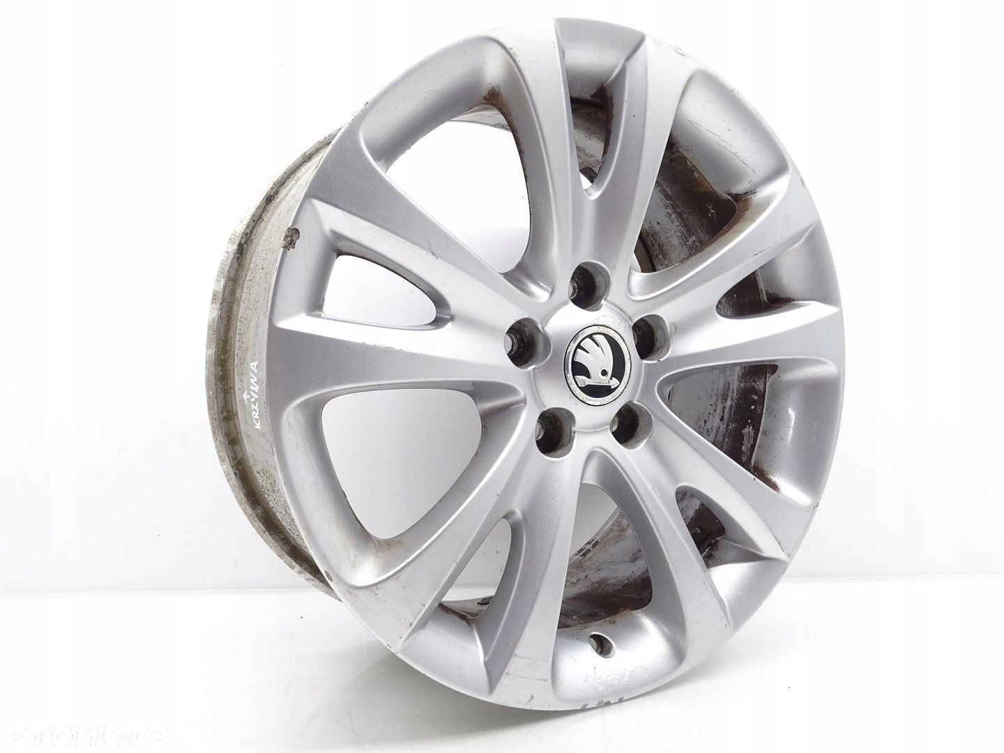 FELGA KOŁO ALUFELGA R17 SKODA SUPERB II 3T 5X112 7.5J ET49 3T0601025D - 1