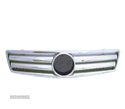 GRELHA FRONTAL AMG PARA MERCEDES SL W129 89-98 PRETO CROMADO - 2