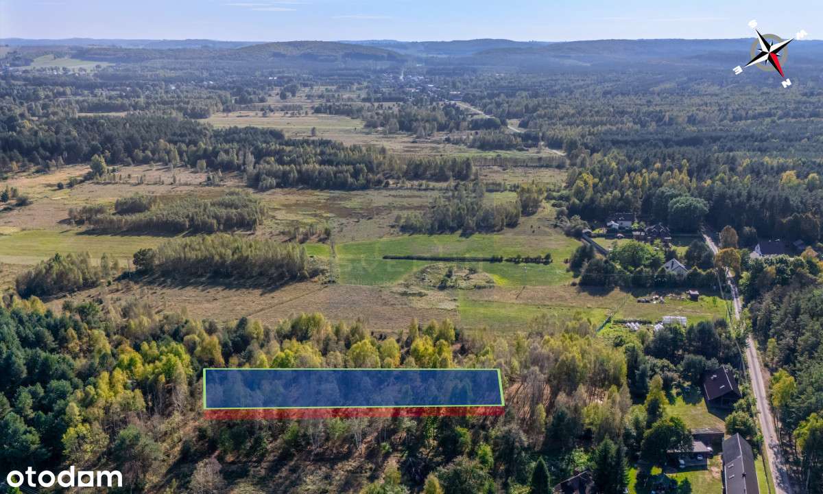 Duże działki Bystrzanowice gm. Janów - Pełny obrazek: 5/16