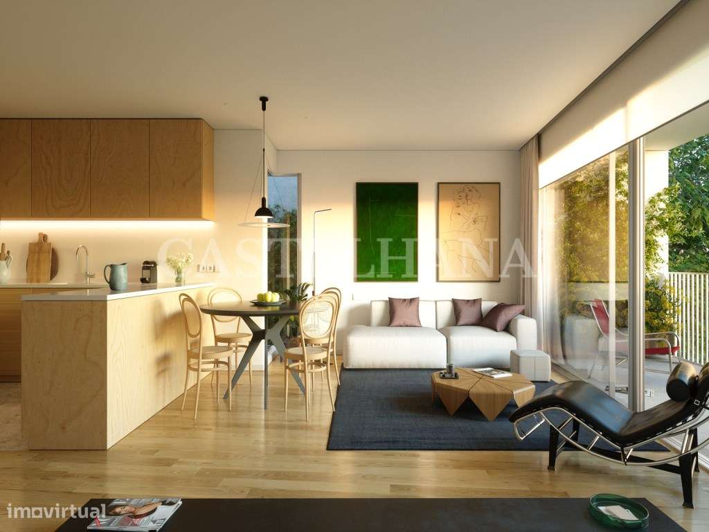 ApartamentoT2 duplex, com jardim, na Foz do Douro, Porto - Grande imagem: 5/26