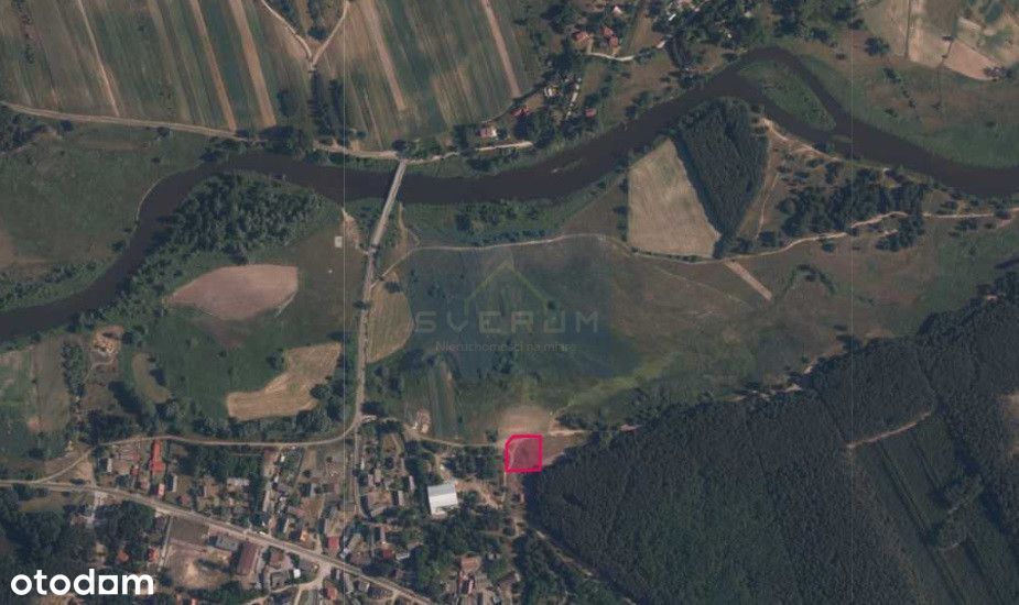 Działka blisko rzeki i lasu 2000m²/gm. Pątnów