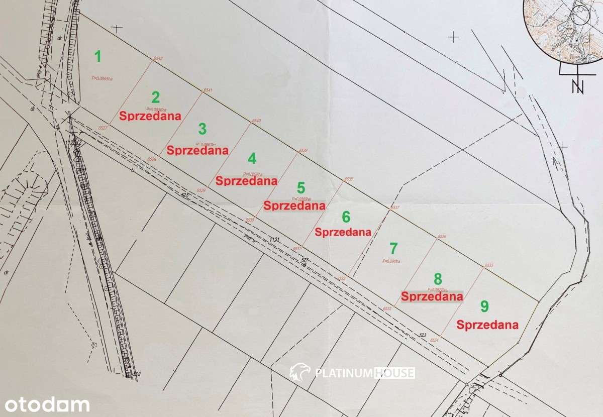 dwie ostanie działki - woda, kanalizacja, prąd! - Pełny obrazek: 5/5