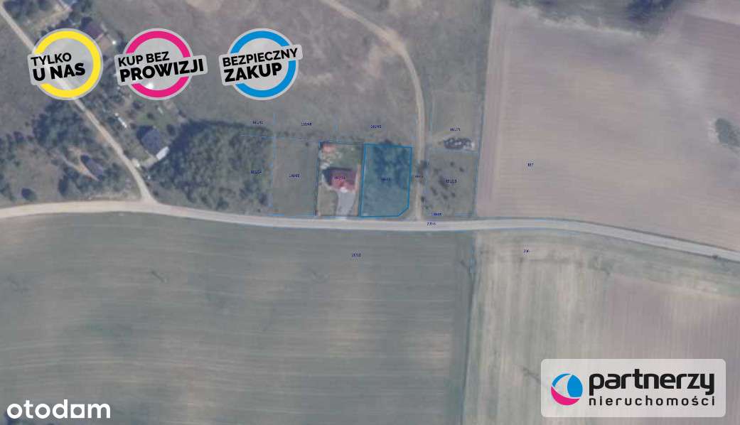 działka w Dąbrowie, gm. Stężyca, ob. Łosienice - Pełny obrazek: 5/7