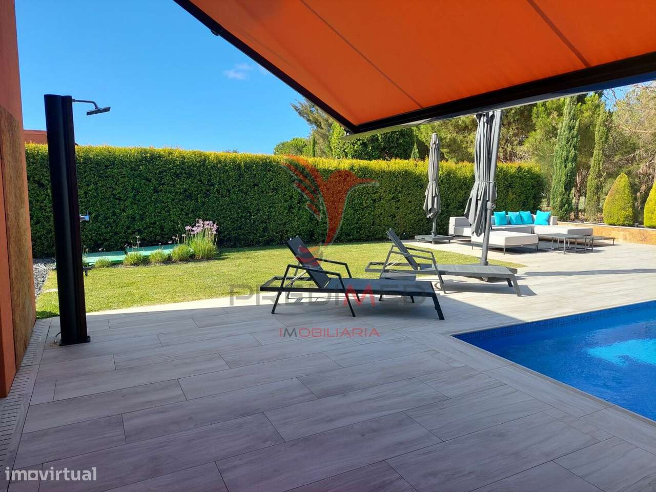 Vilamoura -moradia com localização privilegiada e vista sobre o cam... - Grande imagem: 2/40