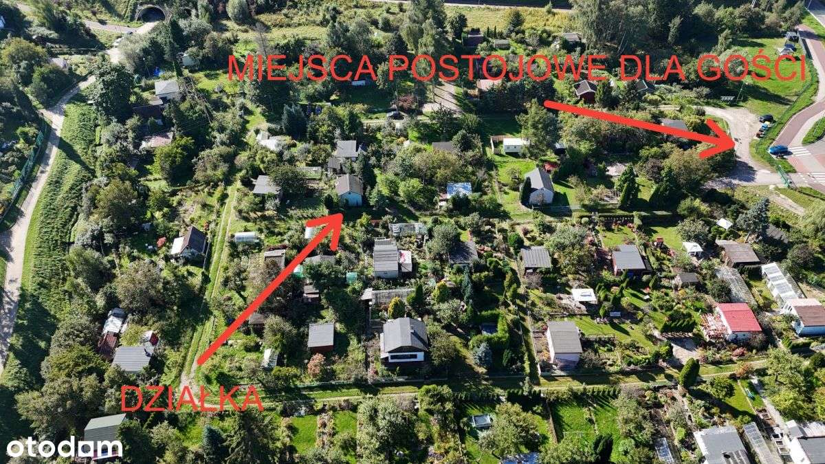 Działka Rod z murowanym domkiem i wędzarnią-3