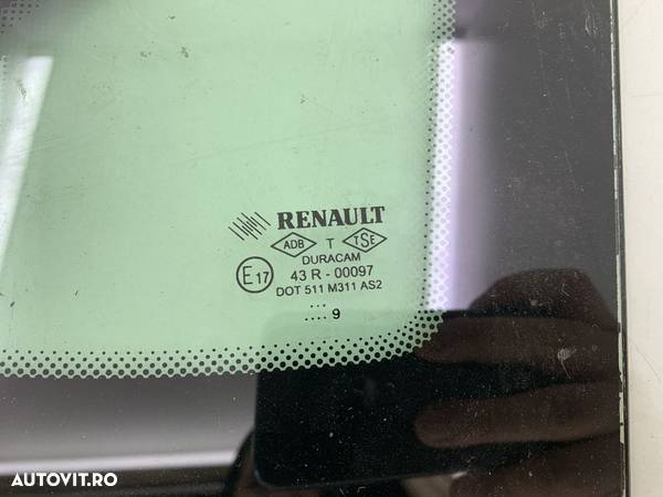 Geam fix dreapta spate de pe aripa Renault CLIO 2 SYMBOL K4J-A7 /K4J-712 2008-2011 - 3