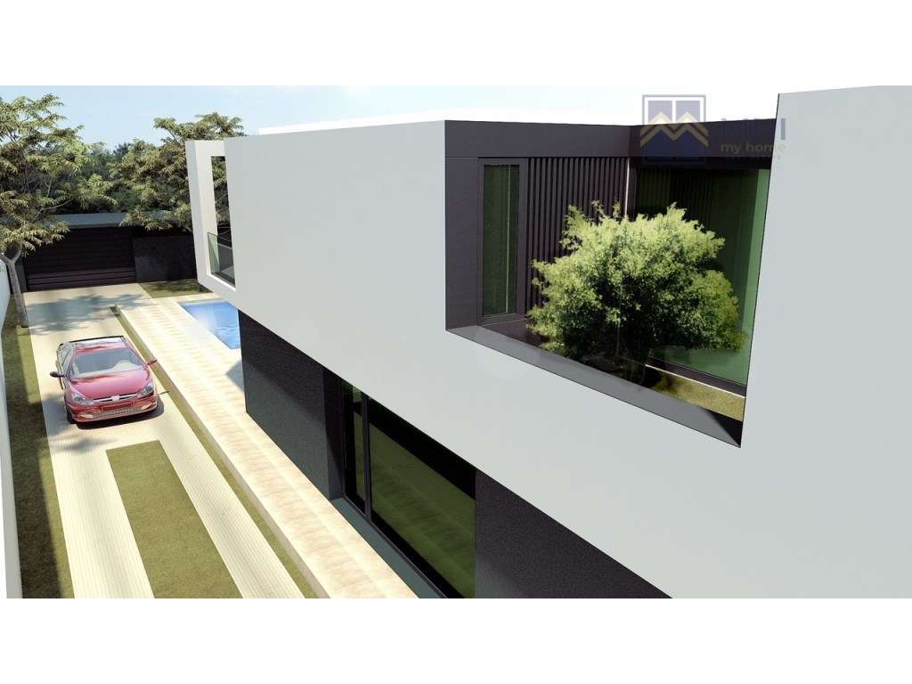 Moradias de Luxo T4 +1 a 500 metros da praia em Canidelo-5