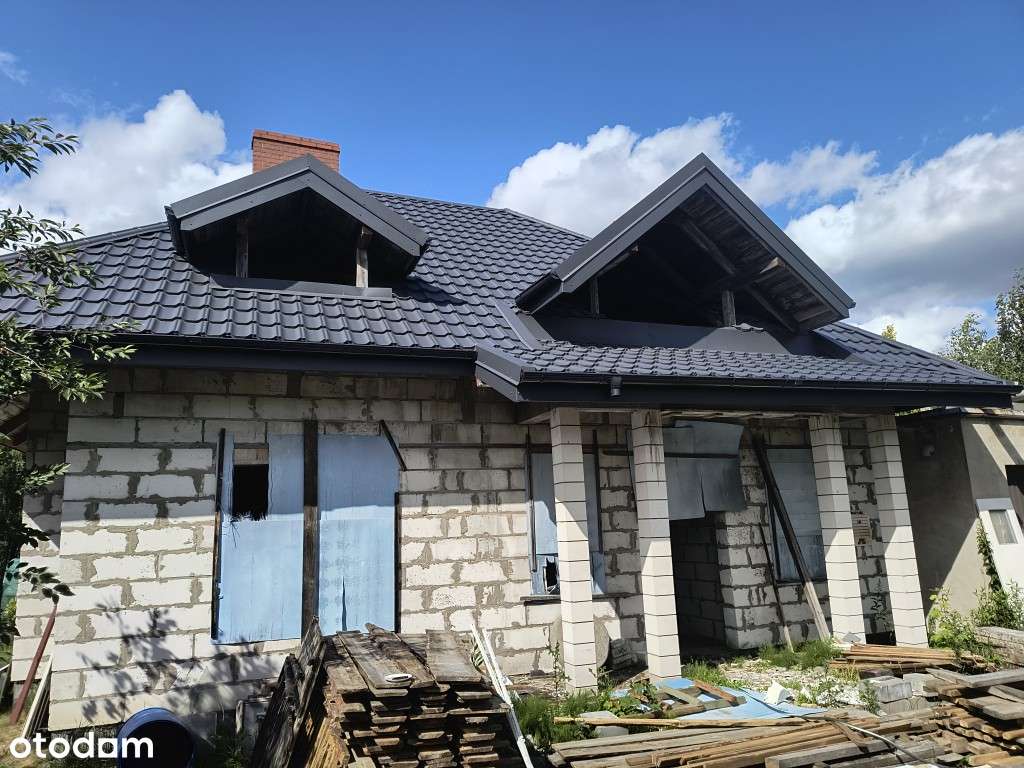 Sprzedam udział w działce z rozpoczętą budową Wałdowo Królewskie - Pełny obrazek: 4/9