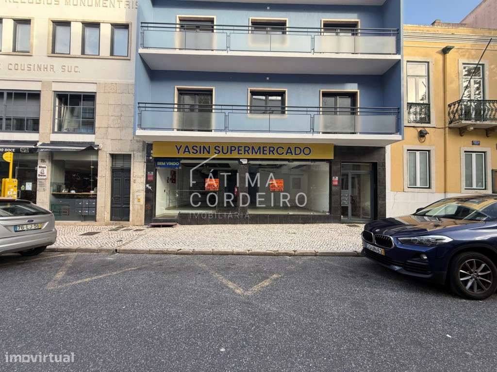 Loja situada na Rua capitão leitão Almada 200m2 - Grande imagem: 2/14