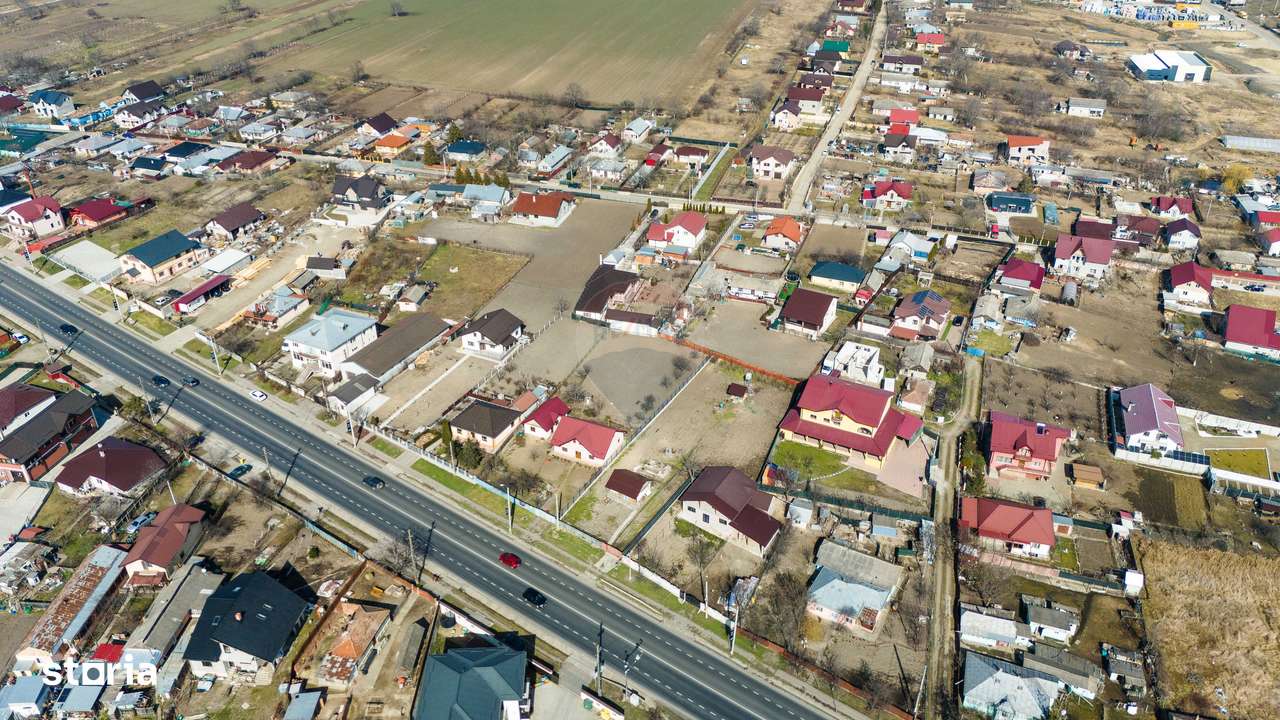 Casă de Vânzare, 3 Camere, 1577mp Teren la E58 - Lețcani, Iași-10