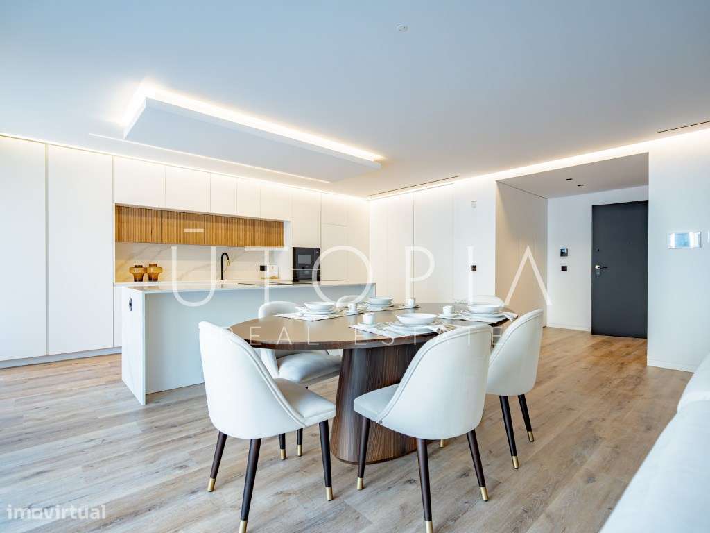 T4 novo com terraço, sala de cinema e piscina - D. João III Prestig...-45