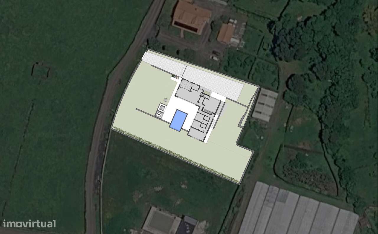 Lote com projeto aprovado | Abelheira - Fajã de Baixo-5