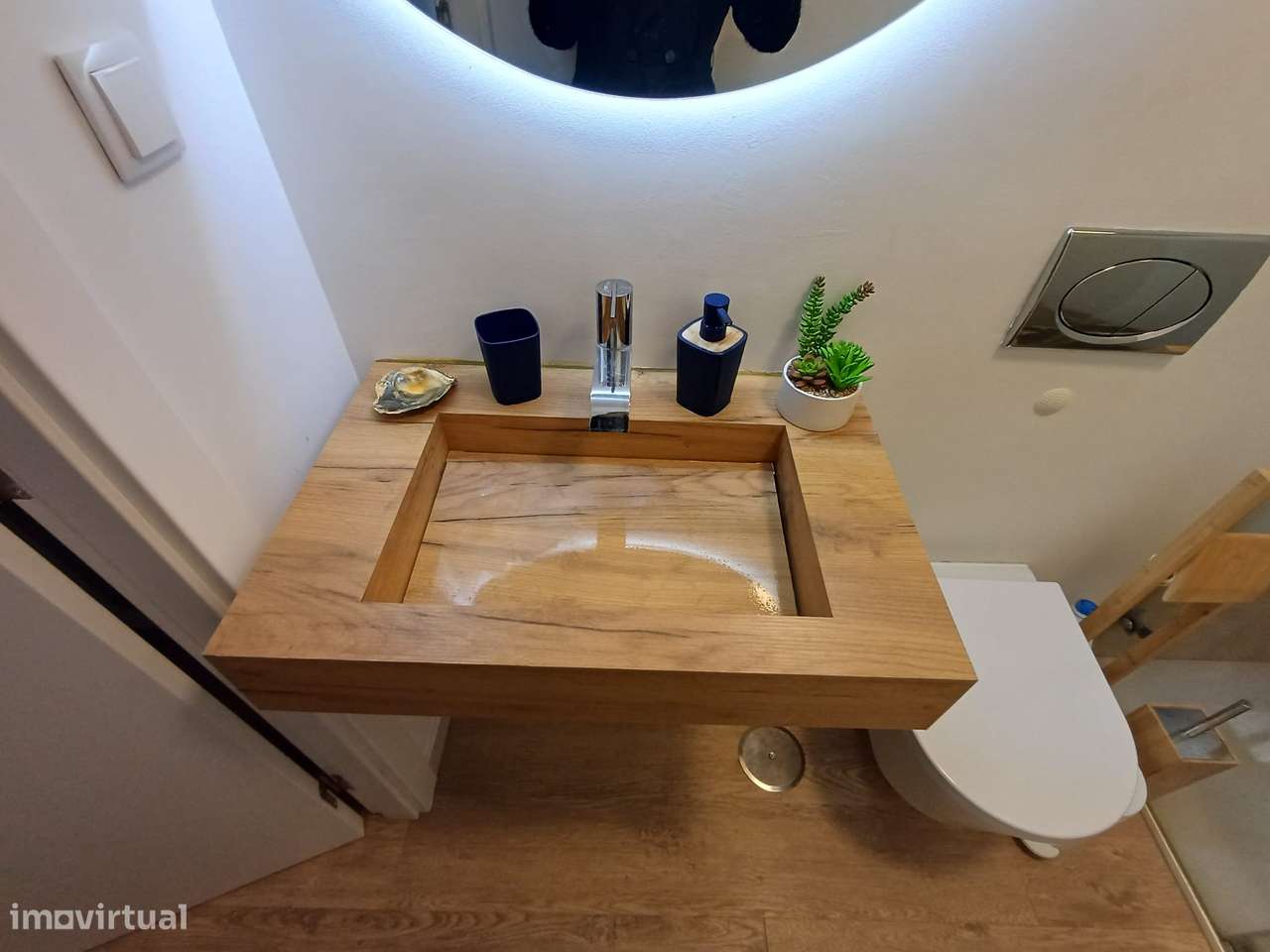 Apartamento T1 prédio recente perto da praia de Sesimbra-14