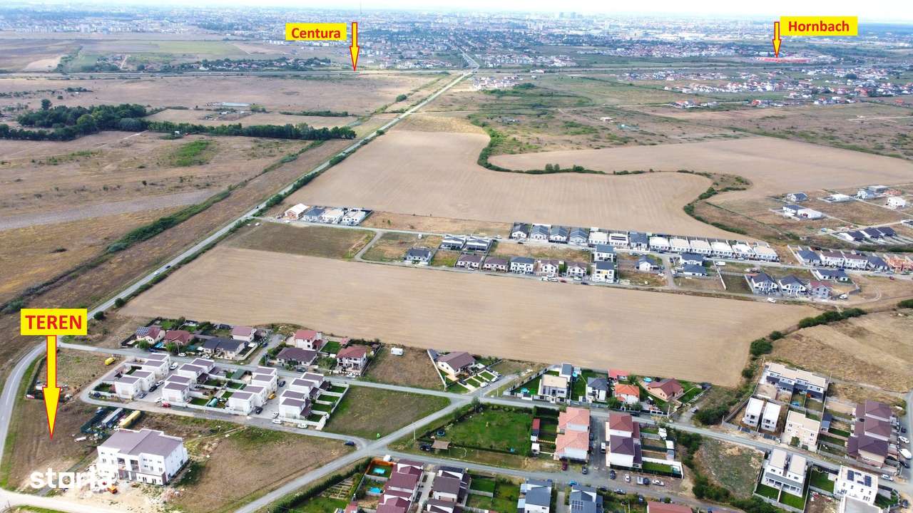 1638mp-Acces direct la Calea Urseni-Teren pentru SAD+4AP - Imagine principală: 3/5