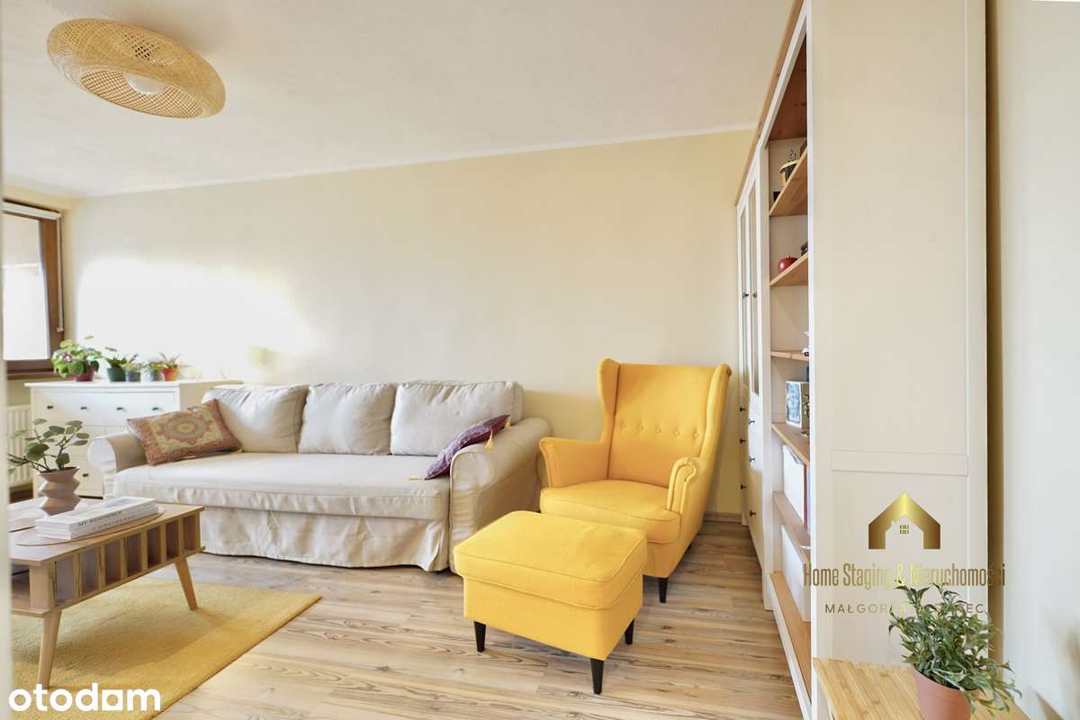 REZERWACJA 2-pokojowe mieszkanie z balkonem przy ul. Wyspiańskiego-6