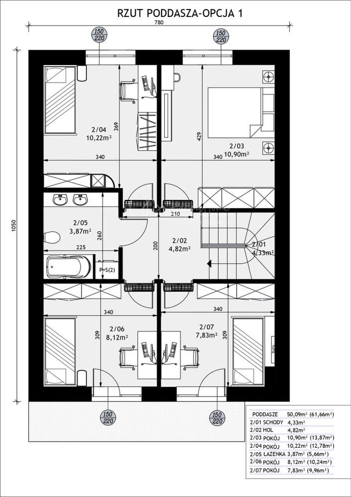 Nowoczesny dom wolnostojący w Kępie—Cicha okolica-17